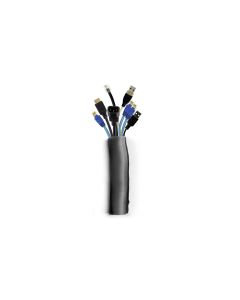 M Universal Cable Sock Self Wrapping 40mm Black 25m_lowPic