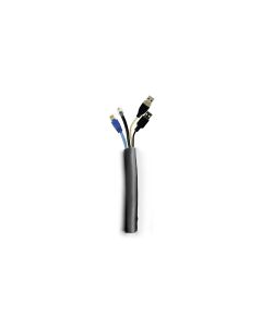 M Universal Cable Sock Self Wrapping 25mm Black 25m_lowPic