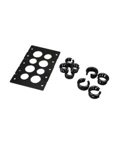 Wiremold Audio/Video Interface Plates (AVIP) Cable Kit, 8 Openings (4 small and 4 large)_lowPic