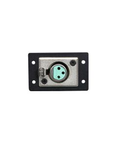 Wiremold Audio/Video Interface Plates (AVIP) Switchcraft XLR 3-Pin Female to Solder Cups_lowPic