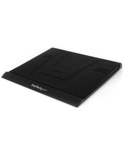Aluminum Mesh Top USB Powered Laptop Cooler with Built in Fan – Black_lowPic