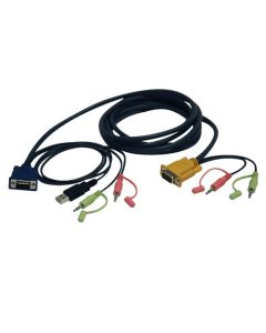 VGA/USB/Audio Combo Cable Kit for KVM Switch B006-VUA4-K-R, 10-ft._lowPic