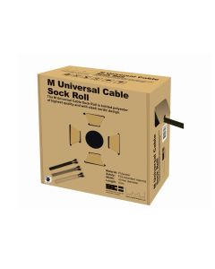 M Universal Cable Sock Roll Black 40mm-W 50m-L_lowPic