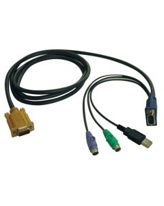 USB/PS2 Combo Cable for NetDirector KVM Switches B020-U08/U16 and KVM B022-U16, 10-ft._lowPic