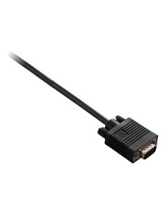 Black Video Cable VGA Male to VGA Male 2m 6.6ft_lowPic