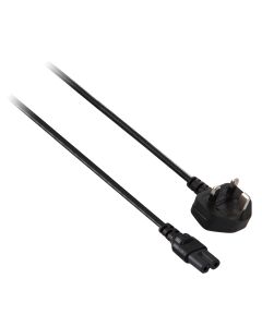 Black Power Cable IEC-C7 to UK Type G 2m 6.6ft_lowPic