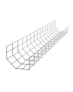 R-Go Steel Basic Cable Tray, silver_lowPic