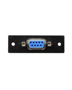 Wiremold Audio/Video Interface Plates Serial RS232 DB9 Female to Female_lowPic